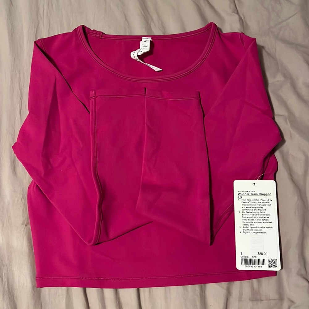 Lululemon Cropped Long Sleeve